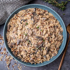 Black truffle and wild mushroom rice (3 pounds)