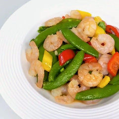 Stir-fried shrimp balls with candied oysters (2 pounds)